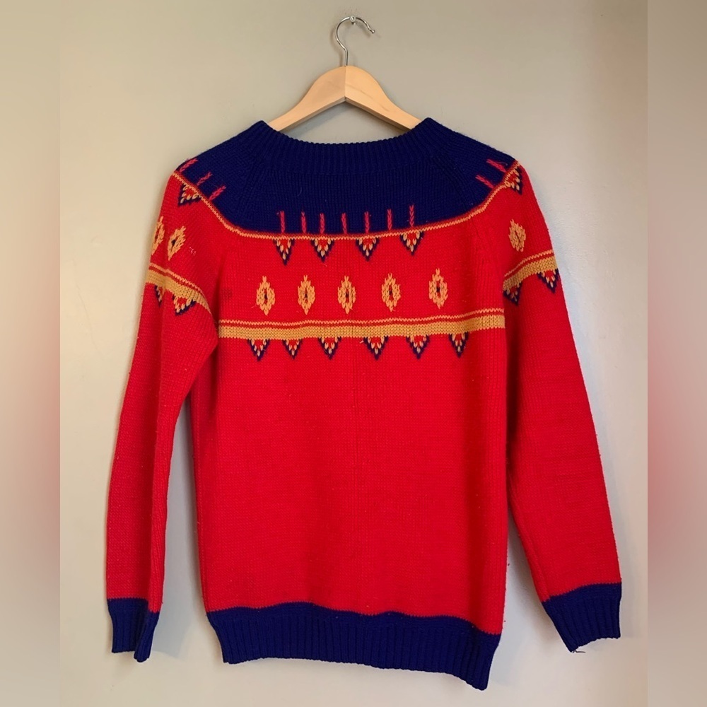 Prepster knits vintage sweater 1940’s 1950’s crewneck